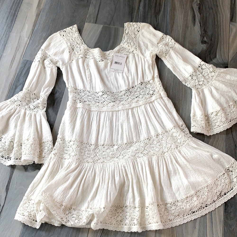 Free people ivory tunic/dress
